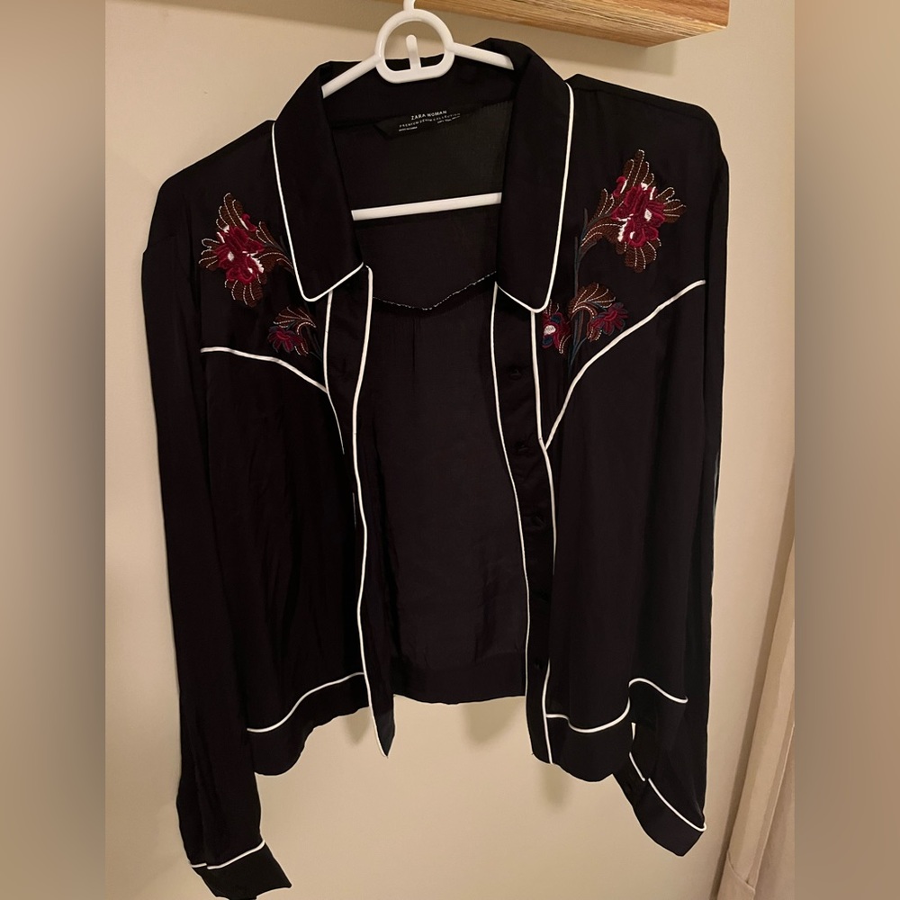 Vintage ZARA western top